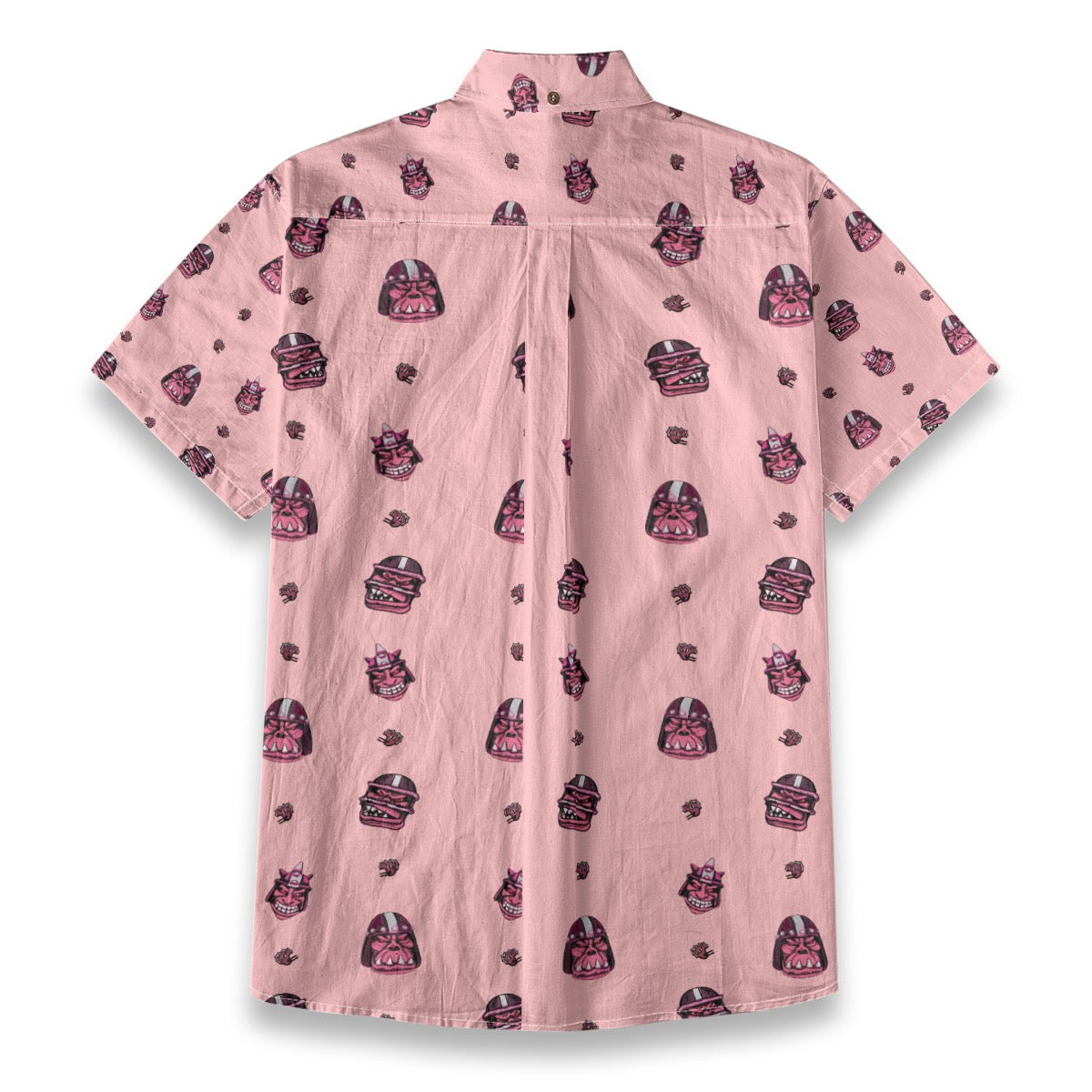 WAAGGHH! Breathable Cotton Shirt- Pink