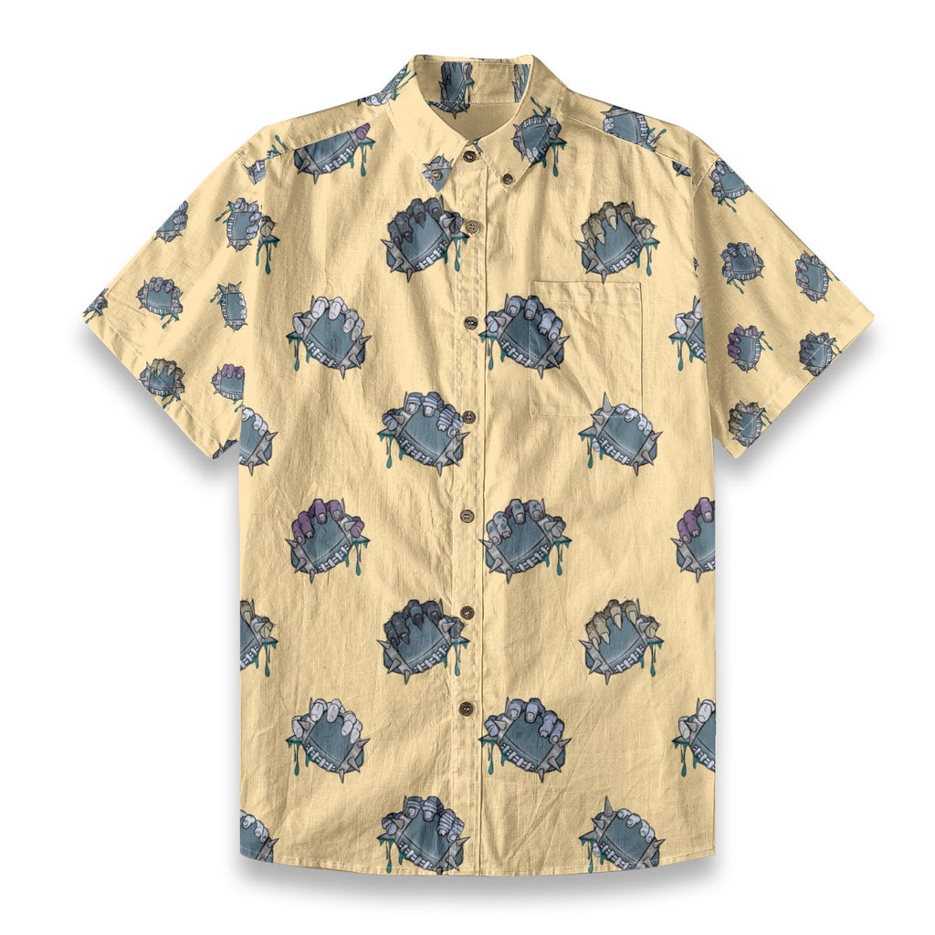 Secure the Ball Breathable Cotton Shirt- Dwarf Yellow