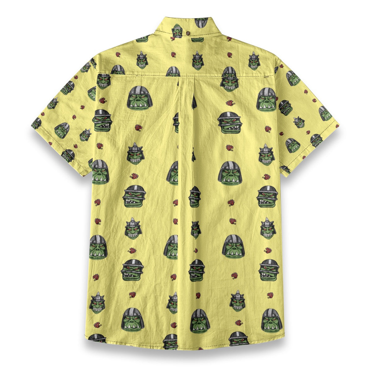 WAARRGGHH!  Breathable Cotton Shirt- Dwarf Yellow