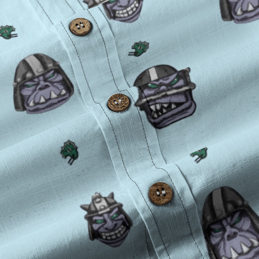 WAAGGHH!  Breathable Cotton Shirt- Ice