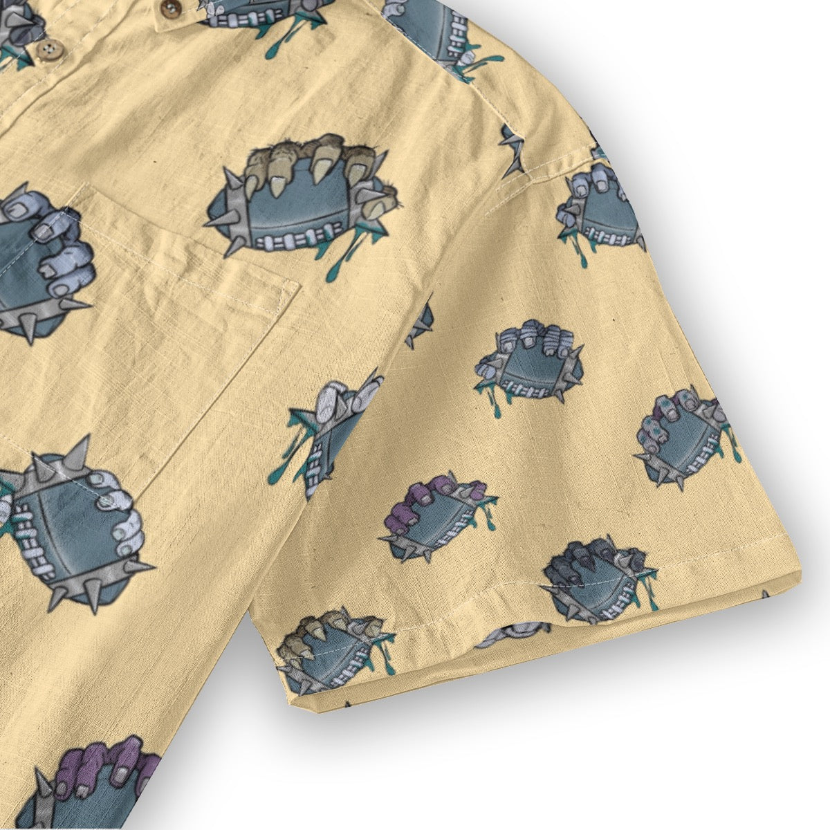 Secure the Ball Breathable Cotton Shirt- Dwarf Yellow