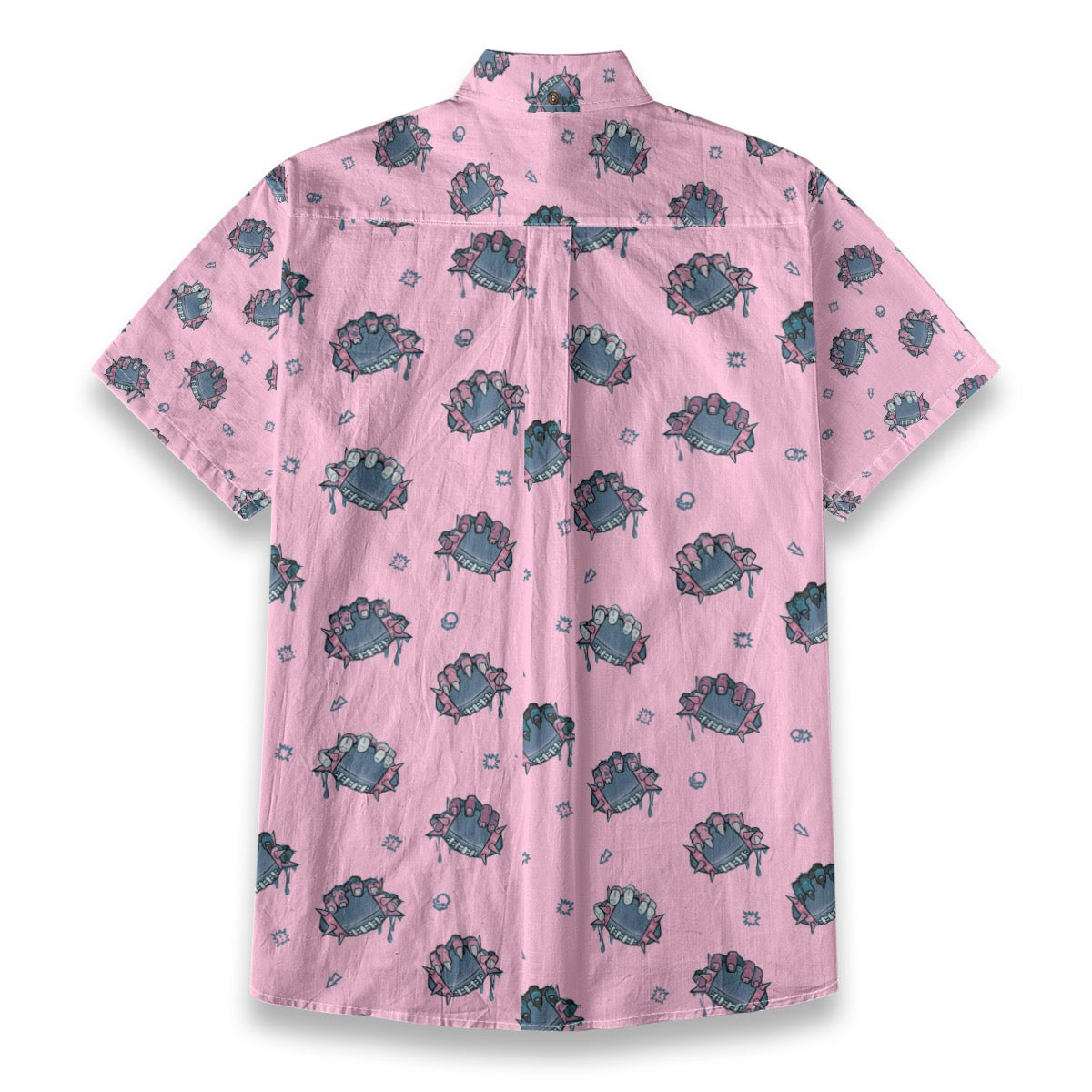 Secure the Ball  Breathable Cotton Shirt- Pink